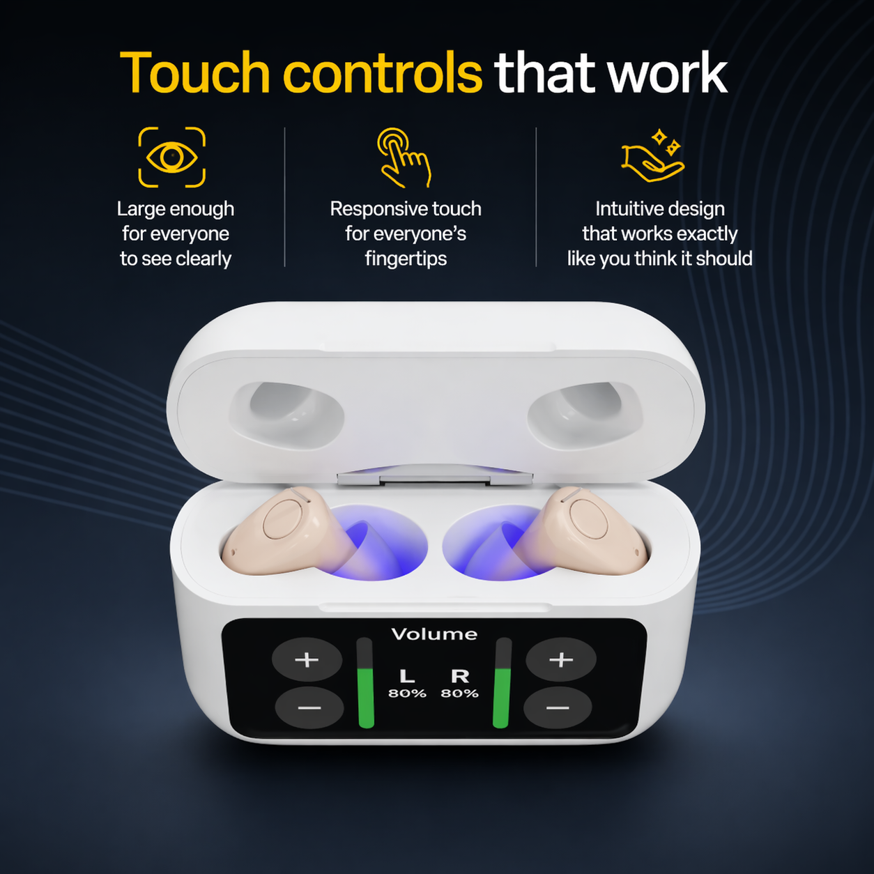 🔥 Final 2 Hours : Only Limited Stock Left🏆GluCent® Atom X Smart Hearing Aids - Hear Clearly, Feel Confident Again 💖(Mayo Clinic Recommended）